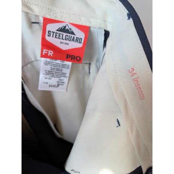 Steelguard FR Pro Cargo Pant Mens 34 Flame Resist Westex UltraSoft CAT 2 Work - Picture 8 of 10
